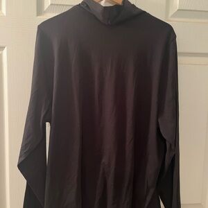 J. Crew Black Tissue Turtleneck